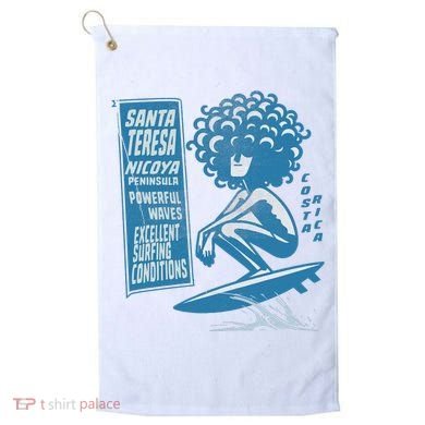 Santa Teresa Costa Rica Surf Break. Golf Towel