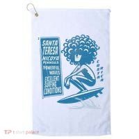 Santa Teresa Costa Rica Surf Break. Golf Towel thumb 0