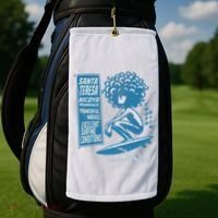 Santa Teresa Costa Rica Surf Break. Golf Towel thumb 2