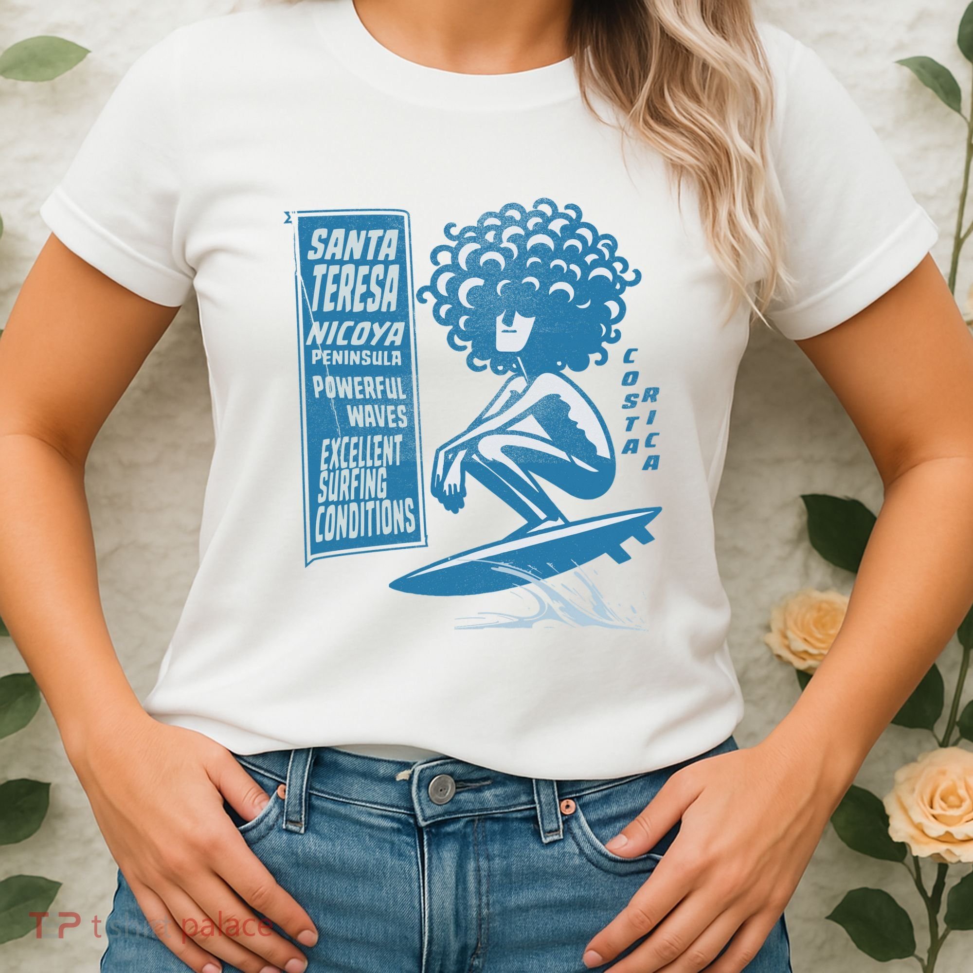 Santa Teresa Costa Rica Surf Break. Women's T-Shirt