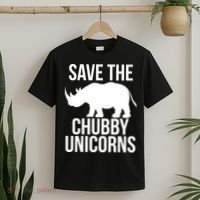 Save The Chubby Unicorn Funny T-Shirt thumb 2