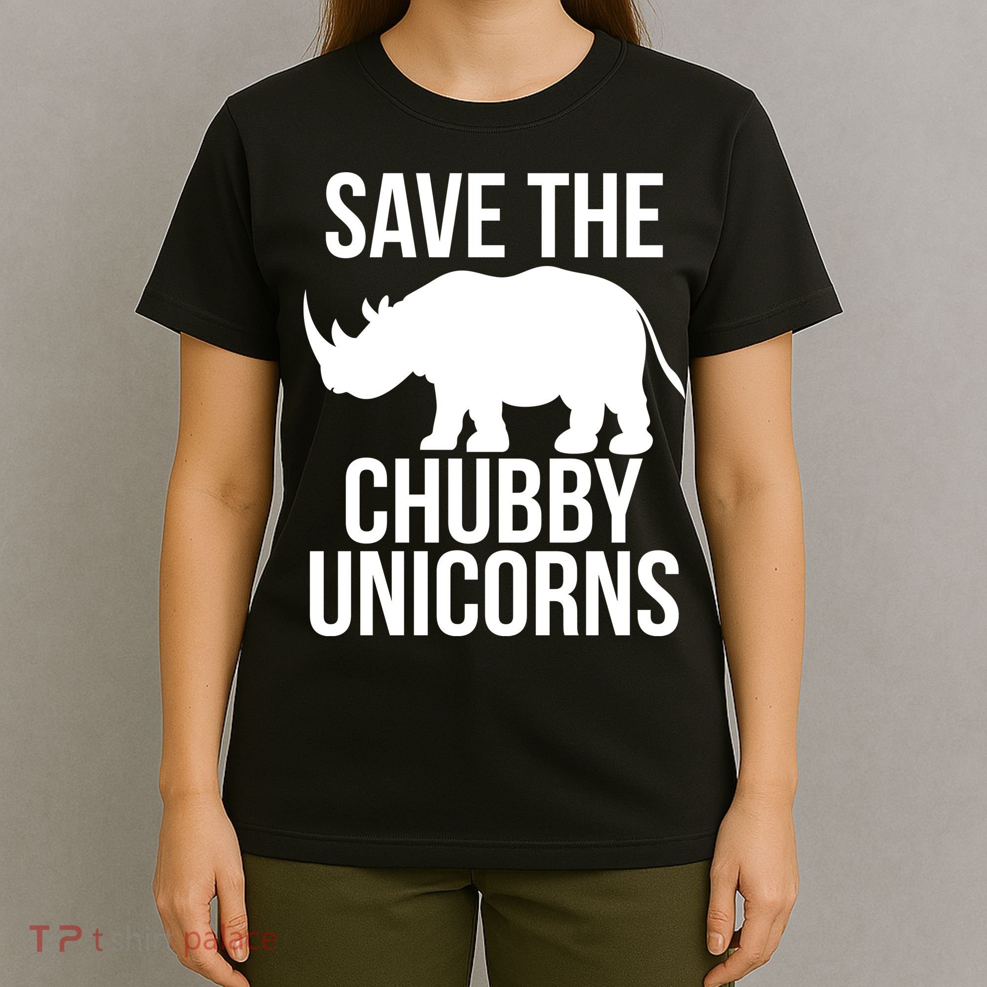 Save The Chubby Unicorn Funny T-Shirt