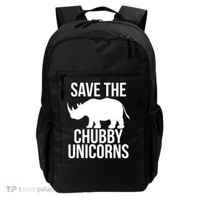 Save The Chubby Unicorn Funny Backpack