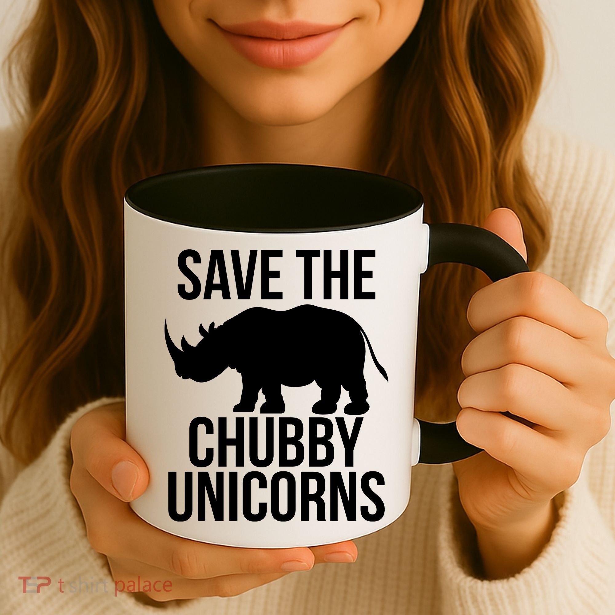Save The Chubby Unicorn Funny Coffee Mug