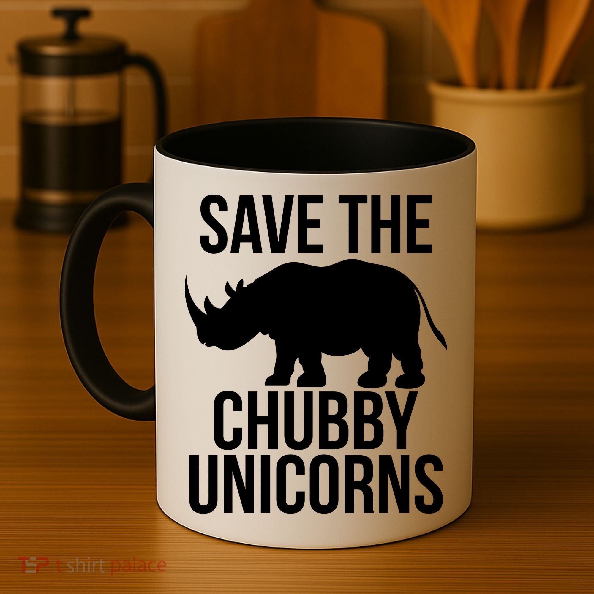 Save The Chubby Unicorn Funny Coffee Mug
