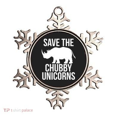 Save The Chubby Unicorn Funny Ornament