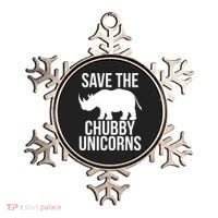 Save The Chubby Unicorn Funny Ornament thumb 0