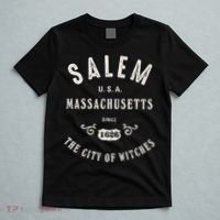 Salem The City Of Witches Massachusetts Vintage T-Shirt thumb 5