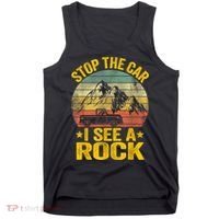 Stop The Car I See A Rock Collector Geology Funny Geologist Tank Top thumb 0