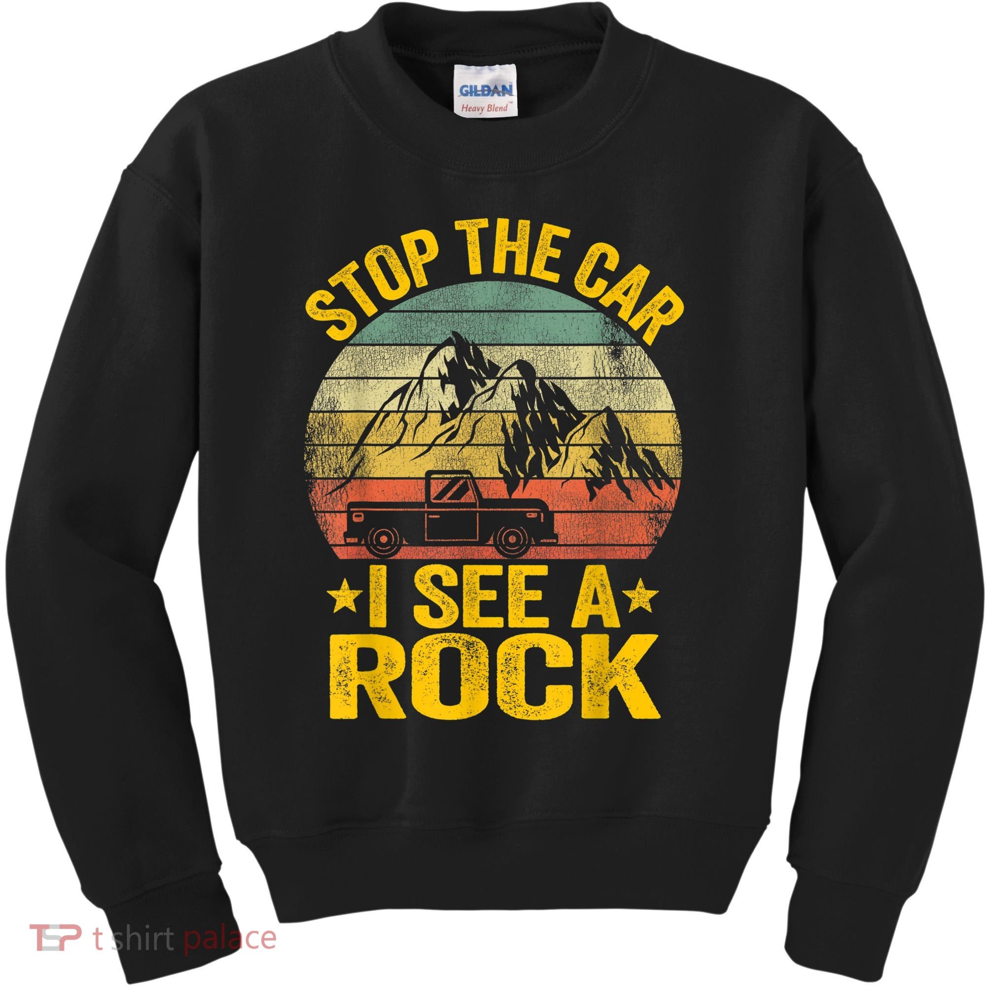 Stop The Car I See A Rock Collector Geology Funny Geologist Kids Sweatshirt