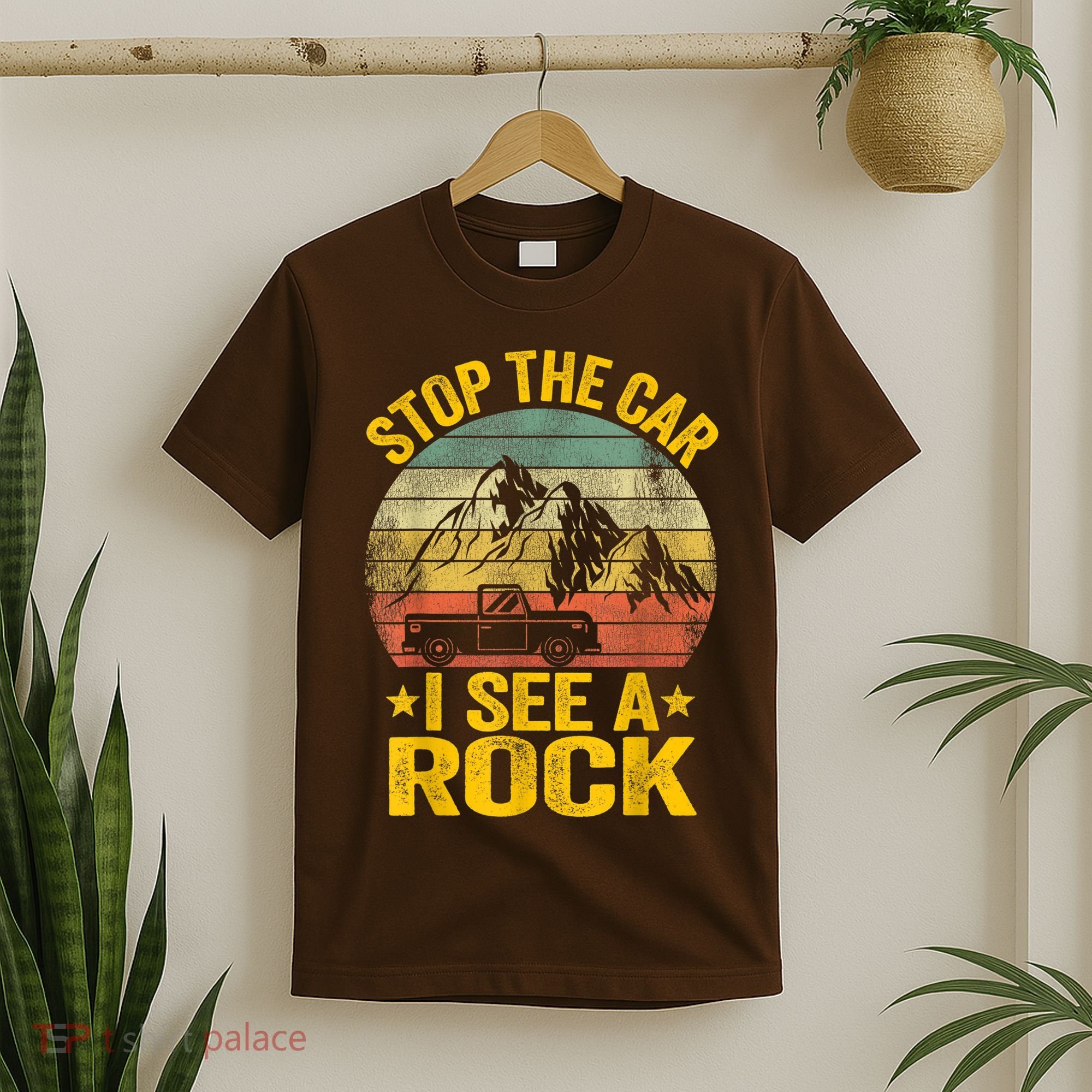 Stop The Car I See A Rock Collector Geology Funny Geologist T-Shirt