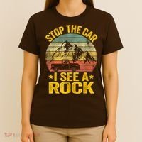 Stop The Car I See A Rock Collector Geology Funny Geologist T-Shirt thumb 4