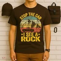 Stop The Car I See A Rock Collector Geology Funny Geologist T-Shirt thumb 6