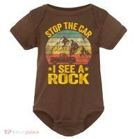 Stop The Car I See A Rock Collector Geology Funny Geologist Baby Bodysuit thumb 0