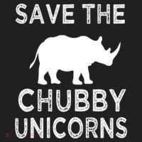 Save The Chubby Unicorns Rhino Funny Cute Gift Hat thumb 2