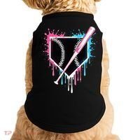 Sport Team Cool B.A.S.E.B.A.L.L Home Plate Drip With Sprinkles Drip Doggie Tank thumb 0