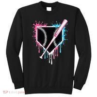 Sport Team Cool B.A.S.E.B.A.L.L Home Plate Drip With Sprinkles Drip Sweatshirt thumb 0