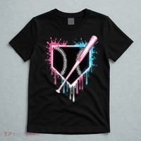 Sport Team Cool B.A.S.E.B.A.L.L Home Plate Drip With Sprinkles Drip T-Shirt thumb 5
