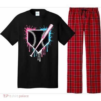 Sport Team Cool B.A.S.E.B.A.L.L Home Plate Drip With Sprinkles Drip Pajama Set