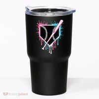 Sport Team Cool B.A.S.E.B.A.L.L Home Plate Drip With Sprinkles Drip Tumbler thumb 0