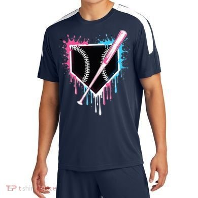 Sport Team Cool B.A.S.E.B.A.L.L Home Plate Drip With Sprinkles Drip Soccer Jersey
