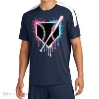 Sport Team Cool B.A.S.E.B.A.L.L Home Plate Drip With Sprinkles Drip Sport-Tek Competitor United Soccer Jersey thumb 0