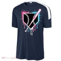 Sport Team Cool B.A.S.E.B.A.L.L Home Plate Drip With Sprinkles Drip Sport-Tek Competitor United Soccer Jersey thumb 2