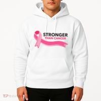 Stronger Than Cancer Pink Ribbon Hoodie thumb 2