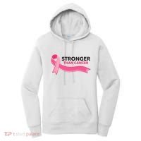 Stronger Than Cancer Pink Ribbon Women's Hoodie thumb 0