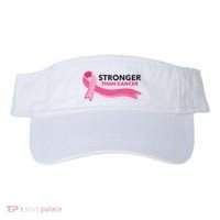 Stronger Than Cancer Pink Ribbon Visor thumb 0