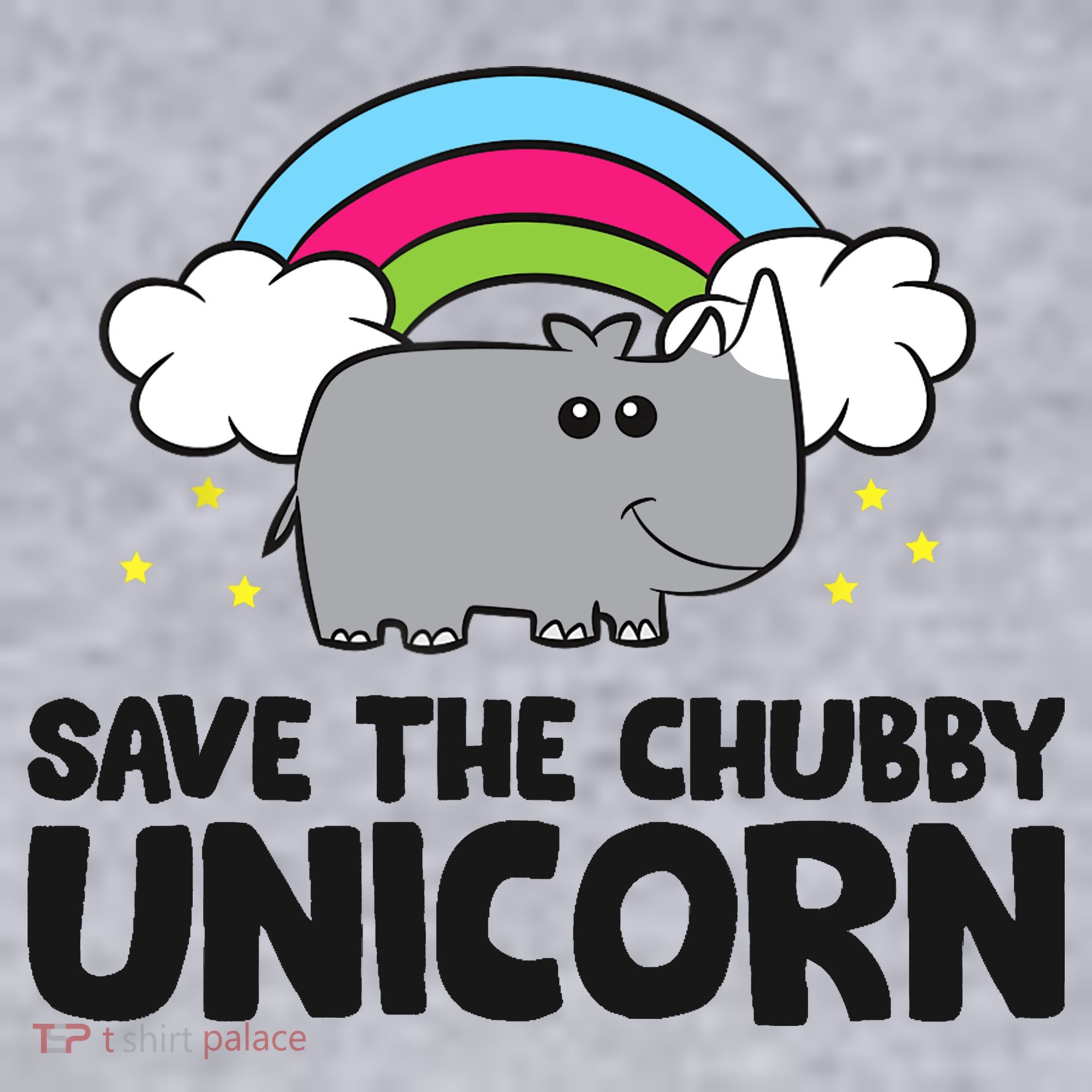 Save The Chubby Unicorn Love Rhinos Women's Sweatshirt