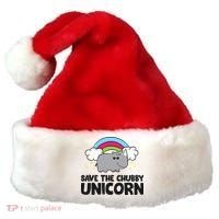 Save The Chubby Unicorn Love Rhinos Santa Hat thumb 0