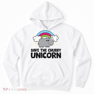 Save The Chubby Unicorn Love Rhinos Hoodie