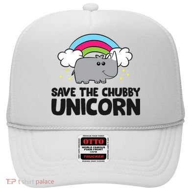 Save The Chubby Unicorn Love Rhinos Hat