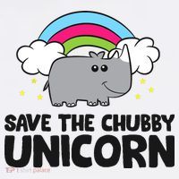 Save The Chubby Unicorn Love Rhinos Kids T-Shirt thumb 4