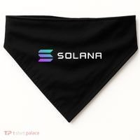 Solana Token, Crypto, DeFi, Crypto Exchange, Solana Crypto USA-Made Doggie Bandana thumb 0