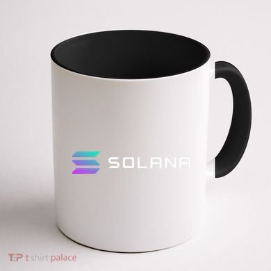 Solana Token, Crypto, DeFi, Crypto Exchange, Solana Crypto Coffee Mug back