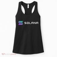 Solana Token, Crypto, DeFi, Crypto Exchange, Solana Crypto Women's Tank Top thumb 0