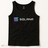 Solana Token, Crypto, DeFi, Crypto Exchange, Solana Crypto Tank Top thumb 2