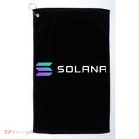 Solana Token, Crypto, DeFi, Crypto Exchange, Solana Crypto Golf Towel thumb 0