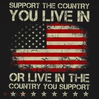 Support The Country You Live In The Country You Support Women's Hoodie thumb 2