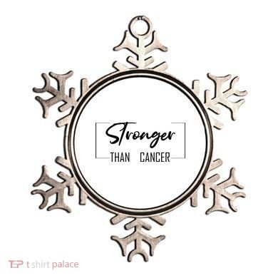 Stronger Than Cancer Ornament