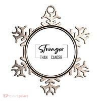 Stronger Than Cancer Ornament thumb 0