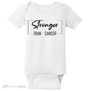 Stronger Than Cancer Baby Bodysuit