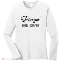 Stronger Than Cancer Women's Long Sleeve Shirt thumb 0