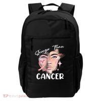 Stronger Than Cancer Girl Backpack thumb 0