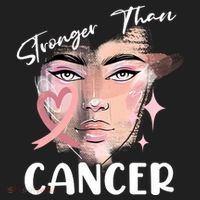 Stronger Than Cancer Girl Tumbler thumb 3