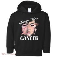 Stronger Than Cancer Girl Toddler Hoodie thumb 0