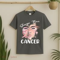 Stronger Than Cancer Girl T-Shirt thumb 2