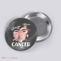 Stronger Than Cancer Girl Button thumb 0